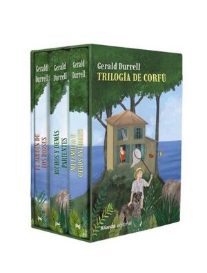 ESTUCHE TRILOGÍA DE CORFÚ ( MI FAMILIA Y OTROS ANIMALES/BICHOS Y DEMÁS PARIENTES/ EL JARDIN DE LOS DIOSES)