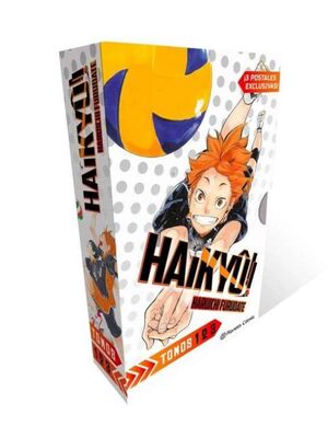 ESTUCHE SHONEN STARTER SET HAIKYÛ!! Nº 1+2+3