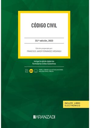 CÓDIGO CIVIL (PAPEL + E-BOOK)   (33ª EDIC, 2023)