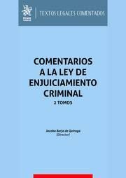 COMENTARIOS A LA LEY DE ENJUICIAMIENTO CRIMINAL 2 TOMOS 2023