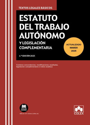 ESTATUTO DEL TRABAJO AUTÓNOMO Y LEGISLACIÓN COMPLEMTARIA
