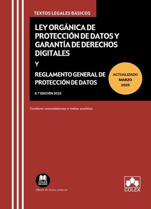 LEY ORGÁNICA PROTECCIÓN DATOS Y GARANTÍA DERECHOS DIGITALES