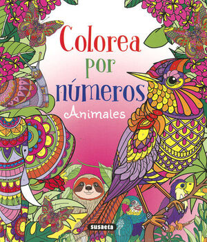 ANIMALES, COLOREA POR NUMEROS