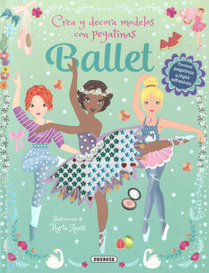 BALLET ( CREA Y DECORA MODELOS CON PEGATINAS)