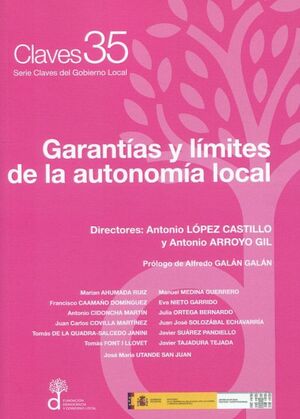 GARANTÍAS Y LÍMITES DE LA AUTONOMÍA LOCAL