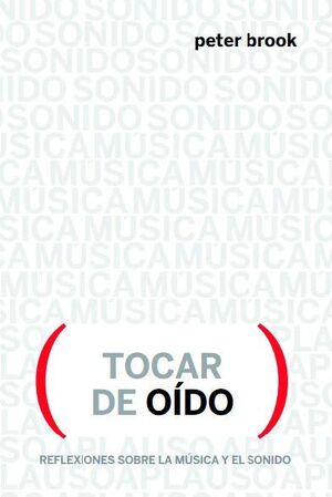 TOCAR DE OÍDO