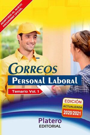 PERSONAL LABORAL DE CORREOS TEMARIO VOL. 1