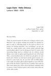 LYGIA CLARK - HÉLIO OITICICA LETTERS 1964 - 1974