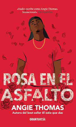 ROSA EN EL ASFALTO