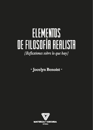 ELEMENTOS DE FILOSOFÍA REALISTA