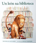 UN LEON NA BIBLIOTECA