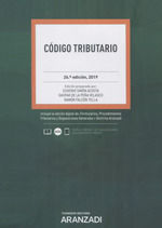 CODIGO TRIBUTARIO, 26ª EDICIÓN, 2019
