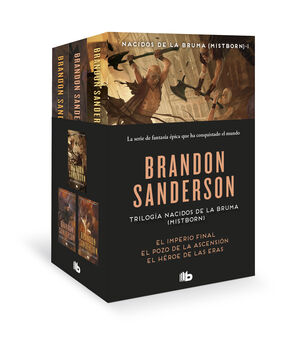 PACK TRILOGÍA NACIDOS DE LA BRUMA O MISTBORN (NACIDOS DE LA BRUMA, EL POZO DE LA ASCENSION, EL HEROE DE LAS ERAS)