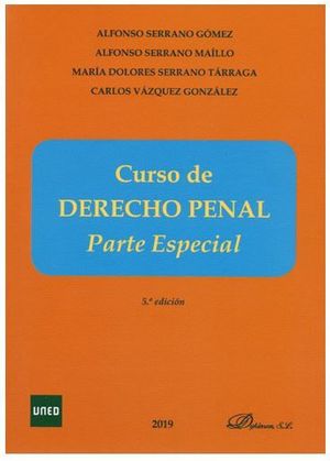 CURSO DE DERECHO PENAL. PARTE ESPECIAL