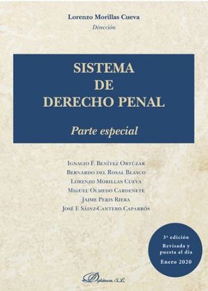 SISTEMA DE DERECHO PENAL. PARTE ESPECIAL 3ª ED.2020