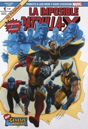 GIANT SIZE X-MEN: TRIBUTO A LEN WEIN Y DAVE COCKRUM. ¡GENESIS MORTAL!