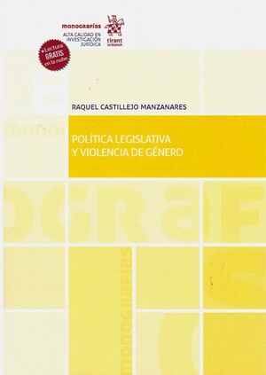 POLÍTICA LEGISLATIVA Y VIOLENCIA DE GÉNERO