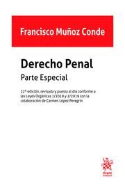 DERECHO PENAL PARTE ESPECIAL (22º EDICION)