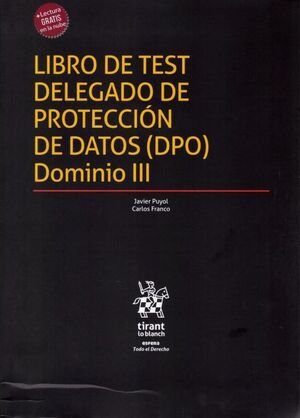 LIBRO DE TEST DELEGADO DE PROTECCION DE DATOS (DPO) DOMINIO III