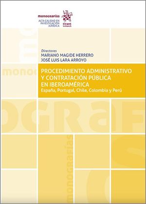 PROCEDIMIENTO ADMINISTRATIVO Y CONTRATACION PUBLICA EN IBEROAMERICA