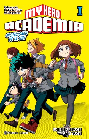 MY HERO ACADEMIA (NOVELA) Nº 01