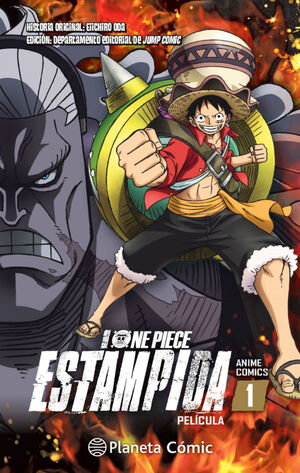 ONE PIECE ESTAMPIDA ANIME COMIC Nº 01/02