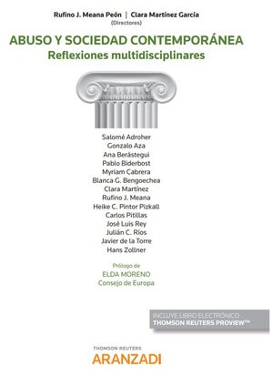 ABUSO Y SOCIEDAD CONTEMPORÁNEA (PAPEL + E-BOOK) REFLEXIONES MULTIDISCIPLINARES