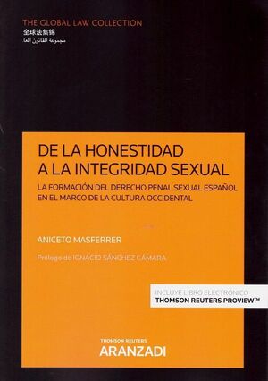 DE LA HONESTIDAD A LA INTEGRIDAD SEXUAL FORMACION DERECHO