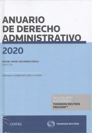 ANUARIO DE DERECHO ADMINISTRATIVO 2020