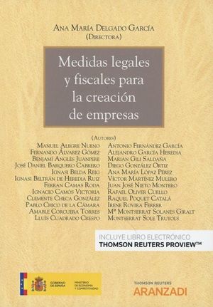 MEDIDAS LEGALES Y FISCALES PARA LA CREACION DE EMPRESAS