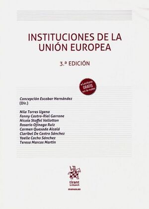 INSTITUCIONES DE LA UNIÓN EUROPEA 3ª EDICIÓN 2020