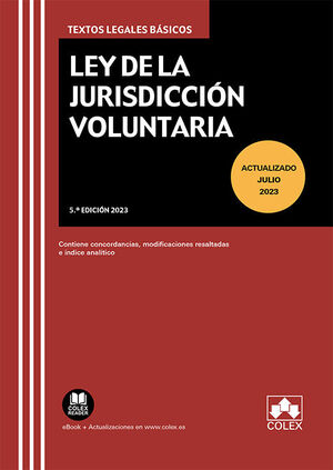 LEY DE LA JURISDICCIÓN VOLUNTARIA