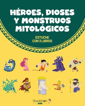 HEROES, DIOSES Y MONSTRUOS MITOLOGICOS (ESTUCHE 3T)