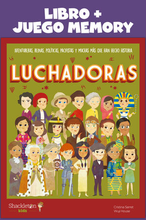 LUCHADORAS: LIBRO + JUEGO MEMORY