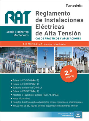 RAT. REGLAMENTO DE INSTALACIONES ELÉCTRICAS DE ALTA TENSIÓN. CASOS PRÁCTICOS Y A