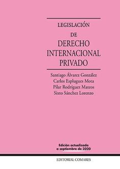 LEGISLACION DE DERECHO INTERNACIONAL PRIVADO