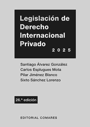 LEGISLACIÓN DE DERECHO INTERNACIONAL PRIVADO