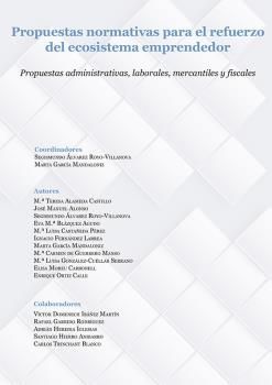 PROPUESTAS NORMATIVAS PARA EL REFUERZO DEL ECOSISTEMA EMPRENDEDOR