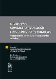 PROCESO ADMINISTRATIVO (LJCA): CUESTIONES PROBLEMATICAS, EL