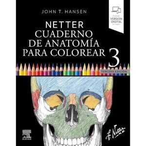 NETTER. CUADERNO DE ANATOMÍA PARA COLOREAR