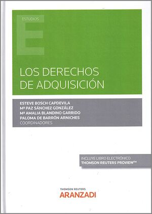 DERECHOS DE ADQUISICIÓN, LOS