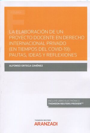 ELABORACIÓN DE UN PROYECTO DOCENTE EN DERECHO INTERNACIONAL PRIVADO