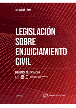 LEGISLACIÓN SOBRE ENJUICIAMIENTO CIVIL (PAPEL + E-BOOK)