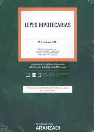 LEYES HIPOTECARIAS  (25ª EDIC, 2021)
