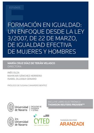 FORMACIÓN EN IGUALDAD: UN ENFOQUE DESDE LA LEY 3/2007, DE 22 DE MARZO, DE IGUALDAD EFECTICA DE MUJERES Y HOMBRES