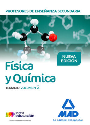 FÍSICA Y QUÍMICA VOLUMEN 2 (PROFESORES ENSEÑANZA SECUNDARIA)