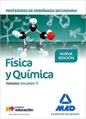 TEMARIO 4 SECUNDARIA FISICA Y QUIMICA