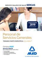 TEMARIO VOLUMEN 1 PERSONAL DE SERVICIOS GENERALES SERGAS