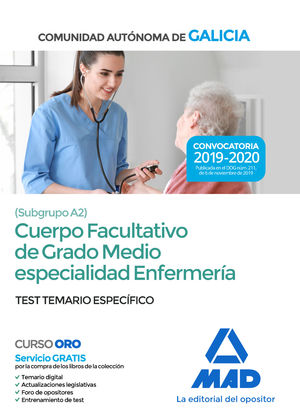 TEST ESPECIFICO GRADO MEDIO ENFERMERIA XUNTA