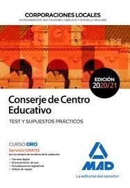 TEST Y SUPUESTOS PRACTICOS CONSERJE DE CENTRO EDUCATIVO